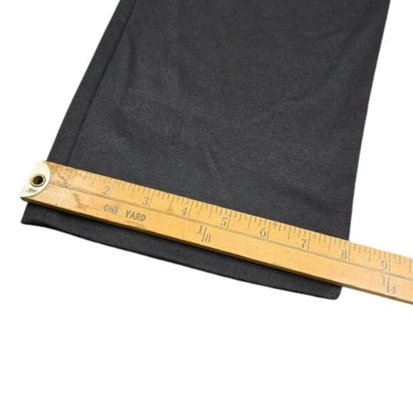 Z Studio Yoga Pants Womens 2X Black Stretch Straight Leg Plus Size Activewear - Picture 4 of 13